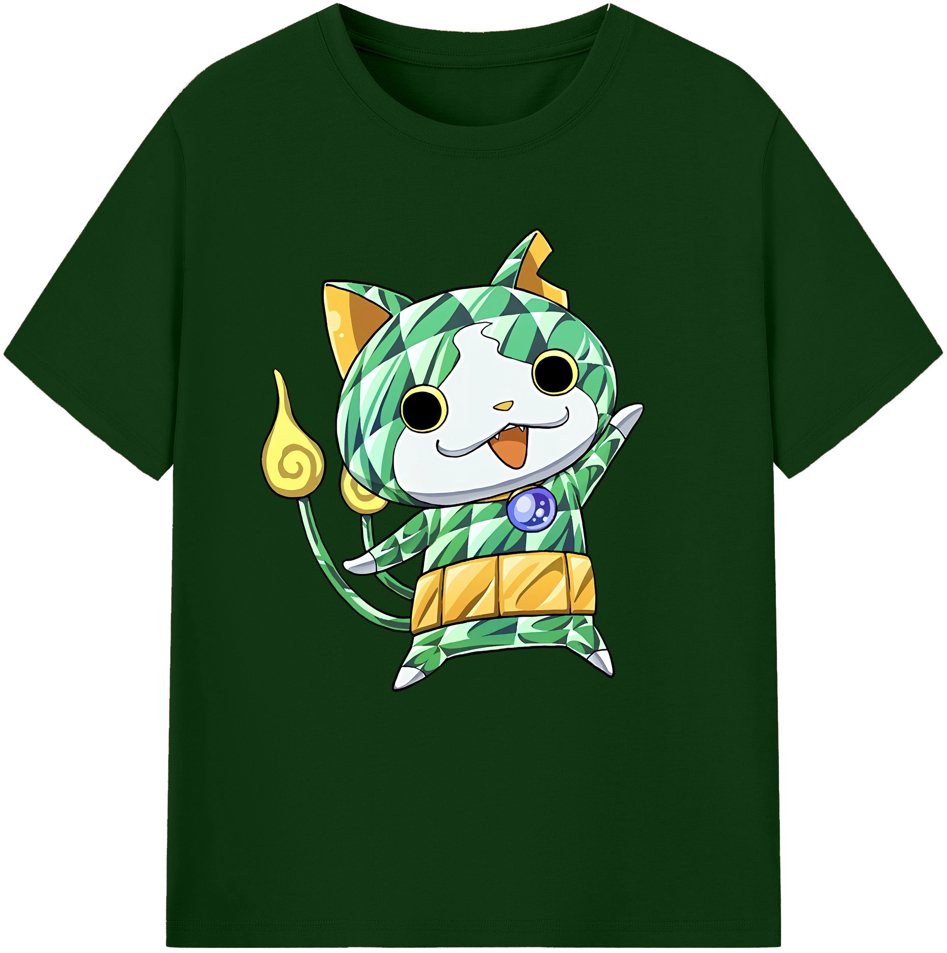 （画像用） 妖怪ウォッチ Yo-kai Watch 綿100％半袖Tシャツ（フロントプリント）